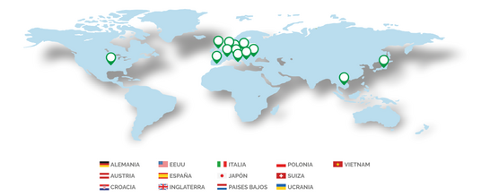Mibe Pharma: Distribución a más de 40 países Mibe Pharma: Distribución a más de 40 países